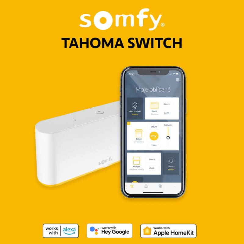 Aplikace TaHoma switch