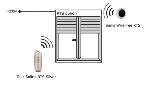 Telis Soliris RTS SILVER - SOMFY eshop - www.OvladaniRolet.cz, www.OvladaniZaluzii.cz, www.OvladaniMarkyz.cz 