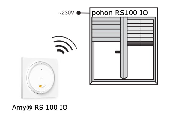 Amy® RS100 IO blokové schéma - www.OvladaniRolet.cz, www.OvladaniZaluzii.cz, www.OvladaniMarkyz.cz Amy® RS100 IO blokové schéma - www.OvladaniRolet.cz, www.OvladaniZaluzii.cz, www.OvladaniMarkyz.cz