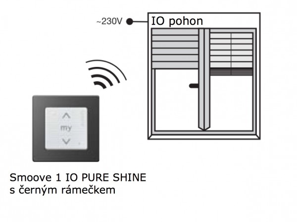 Smoove 1 IO PURE SHINE - eshop - www.OvladaniRolet.cz, www.OvladaniZaluzii.cz, www.OvladaniMarkyz.cz 