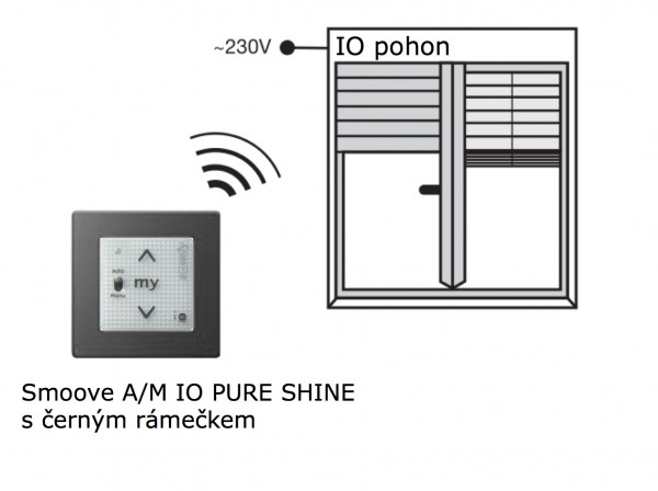 Smoove A/M IO SILVER SHINE - eshop - www.OvladaniRolet.cz, www.OvladaniZaluzii.cz, www.OvladaniMarkyz.cz 