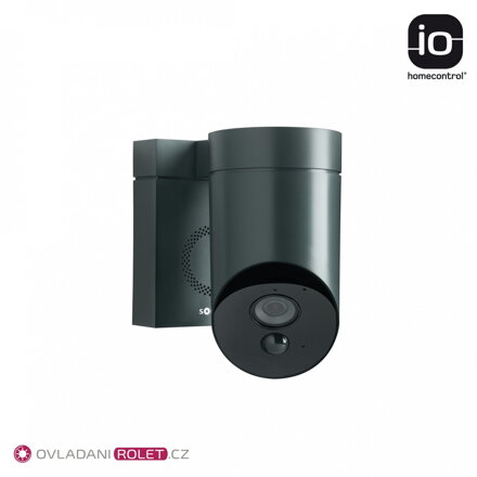 Venkovní kamera Somfy s vestavěnou sirénou 110 dB antracitová - DOPRAVA ZDARMA!