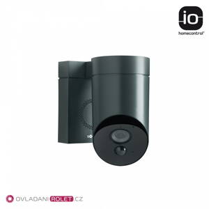 Venkovní kamera Somfy s vestavěnou sirénou 110 dB antracitová - DOPRAVA ZDARMA!